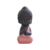 Whimsical Black Buddha