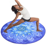 Round Exercise Yoga Mat Meditation Pad