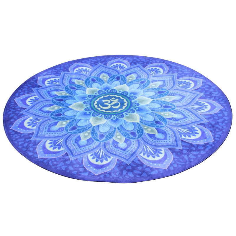 Round Exercise Yoga Mat Meditation Pad