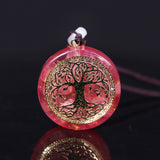 Tree Of Life Energy Orgonite Necklace