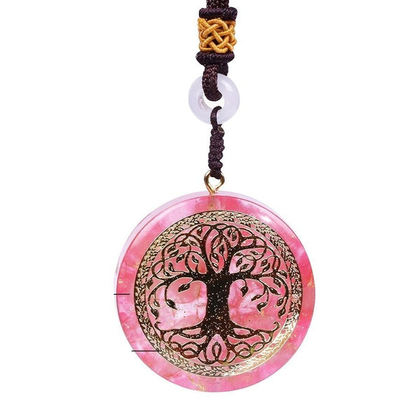 Tree Of Life Energy Orgonite Necklace