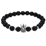 King crown charm bracelet