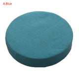 Round Linen Padded Meditation Seat Cushion