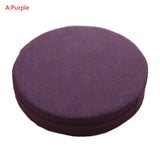 Round Linen Padded Meditation Seat Cushion