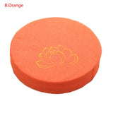 Round Linen Padded Meditation Seat Cushion