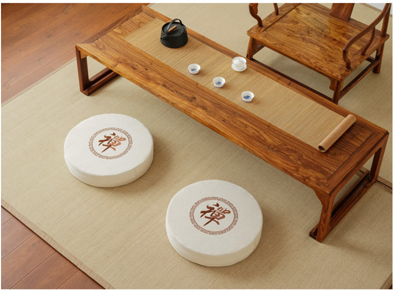 Round Futon Cushion Meditation Cotton Mat