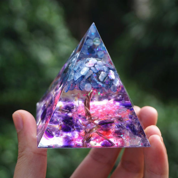 Orgonite Pyramid Tree of Life