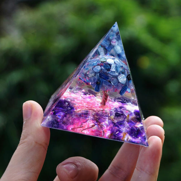 Orgonite Pyramid Tree of Life