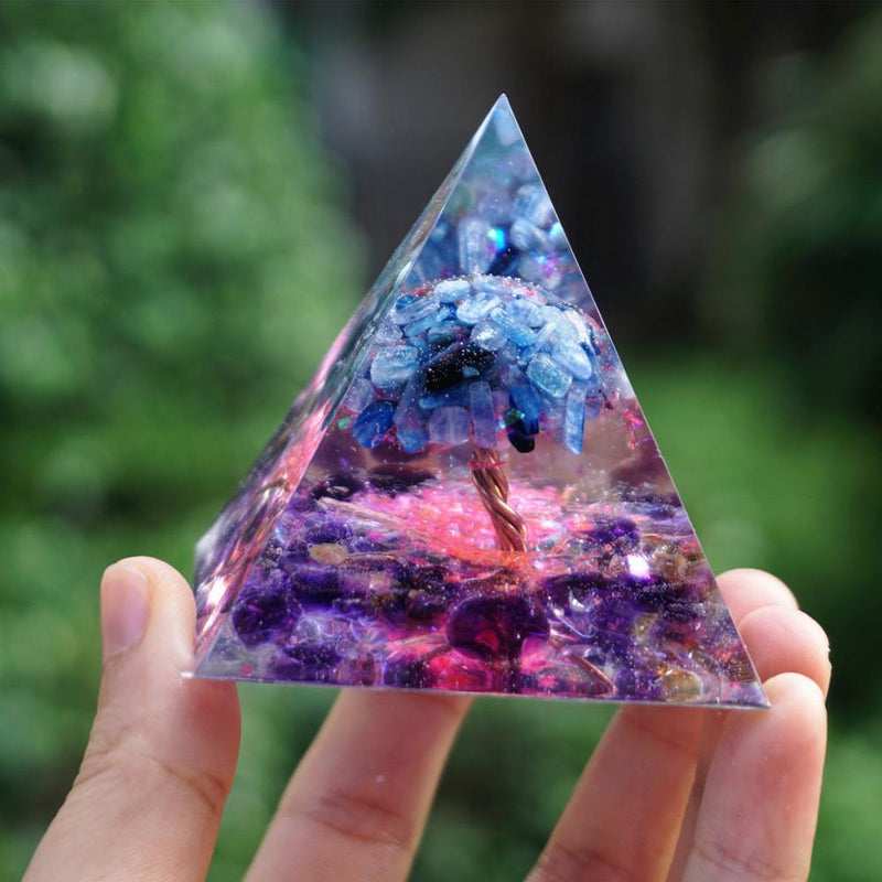 Orgonite Pyramid Tree of Life