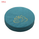 Round Linen Padded Meditation Seat Cushion