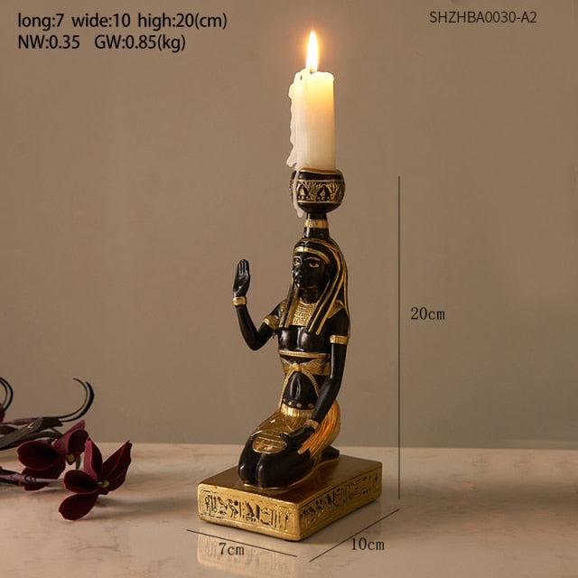 Ancient Egyptian Candle Holders