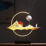 Sun and The Peak Cloud Incense Burner