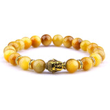 Tiger Eye Stone Beads Bracelet