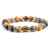 Tiger Eye Stone Beads Bracelet