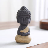 Whimsical Black Buddha