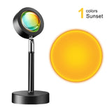 LED Sunset Projection Lamp