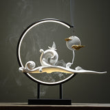 Wave & Cloud Incense Burner