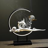 Wave & Cloud Incense Burner