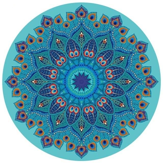 Round Yoga Mat