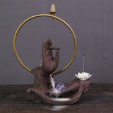 Palm & Lotus Incense Burner