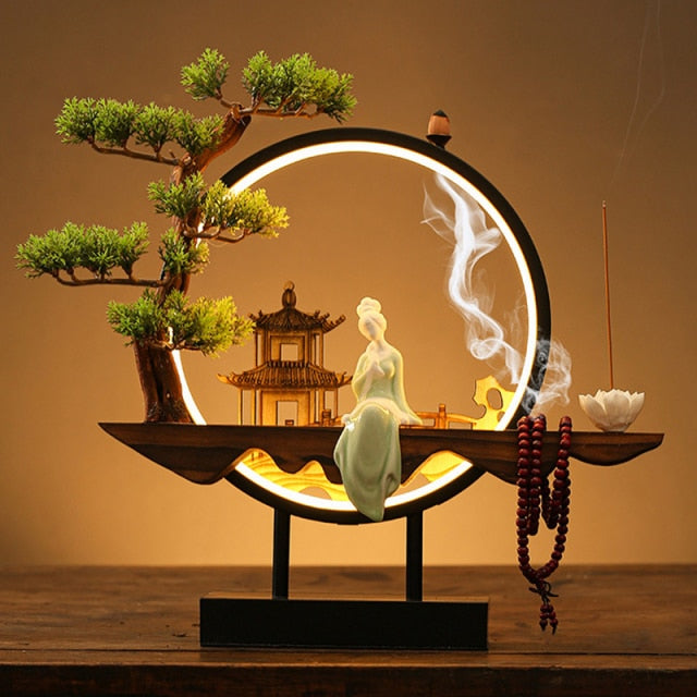 Buddhist Abode Incense Burner