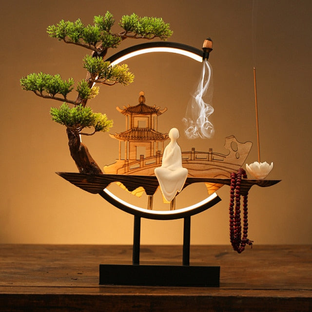 Buddhist Abode Incense Burner