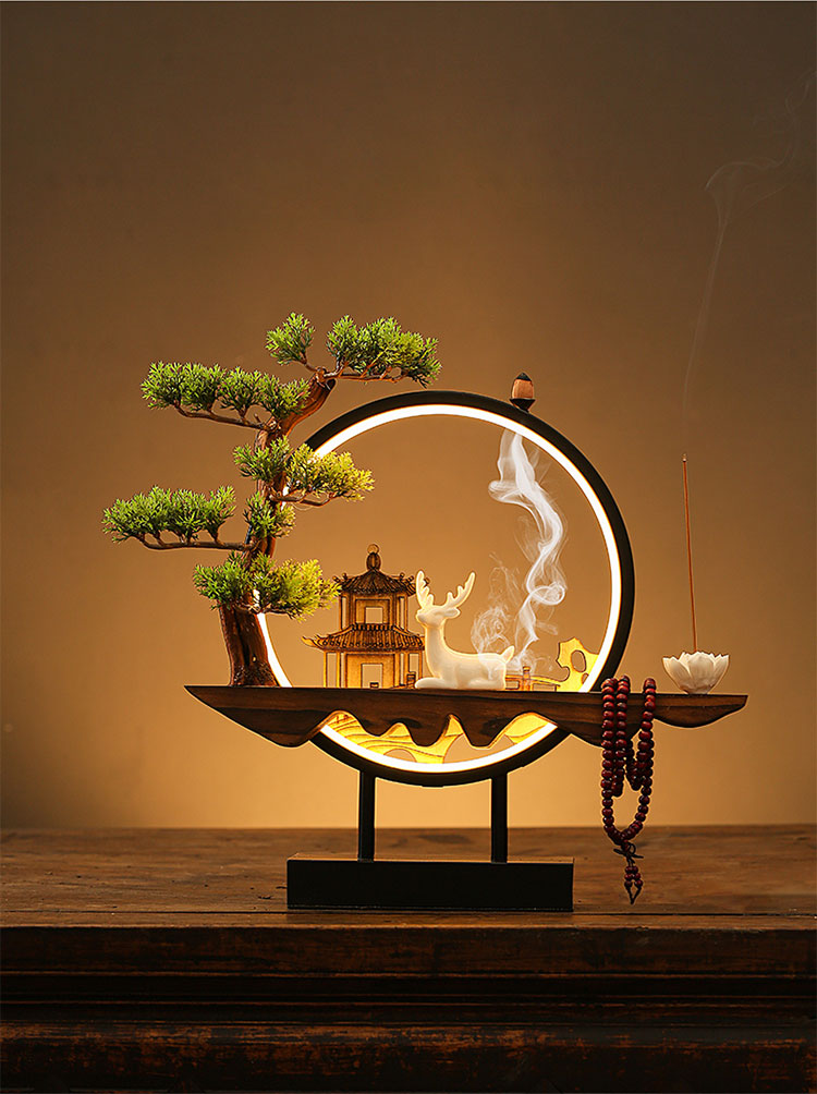 Buddhist Abode Incense Burner