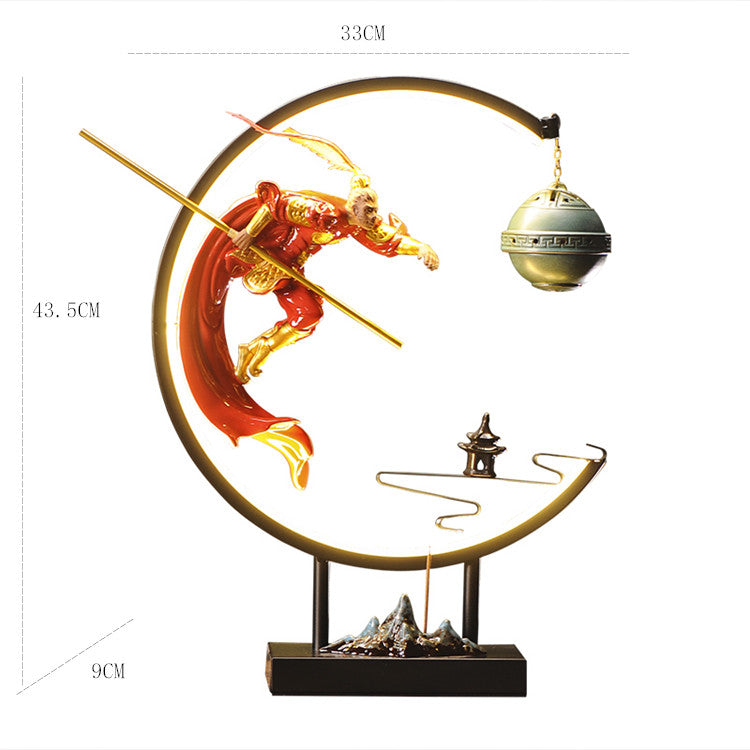 Airborne Monkey King Incense Burner