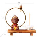 Airborne Monkey King Incense Burner