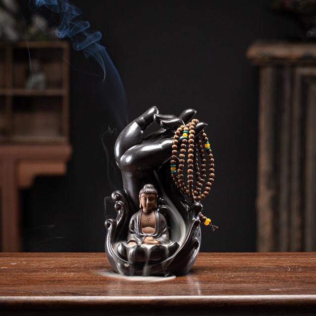 Zen Garden Lotus Incense Burner