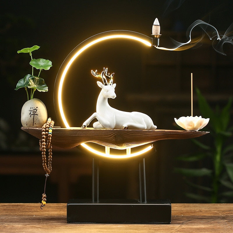 The Grazing Deer Incense Burner