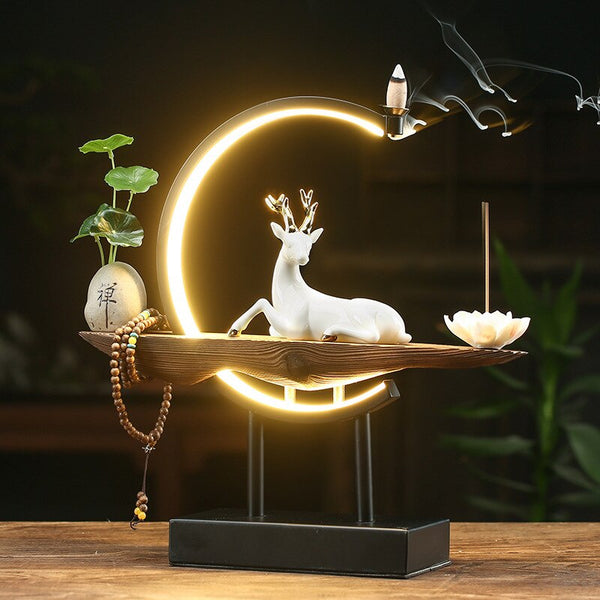 The Grazing Deer Incense Burner