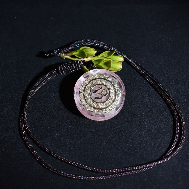 Healing Energy Om Symbol Necklace