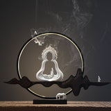 Hollow Buddha Incense Burner